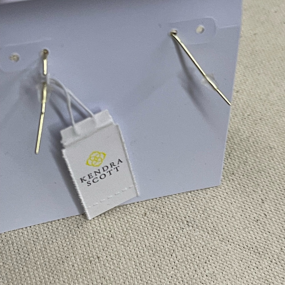 NWT Kendra Scott Elle Abalone Shell Earrings - Picture 3 of 9